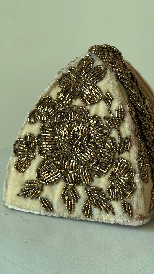 Gold potli clutch bag for girls