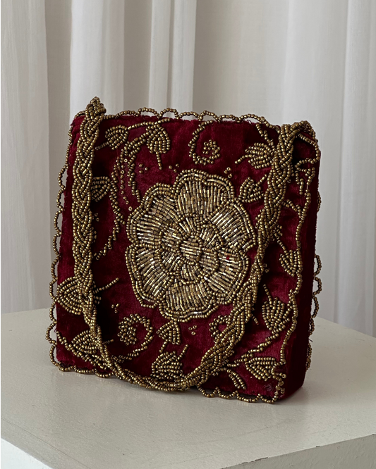 Hand Embellished Bag
