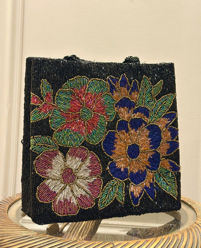 Hand embellished bag