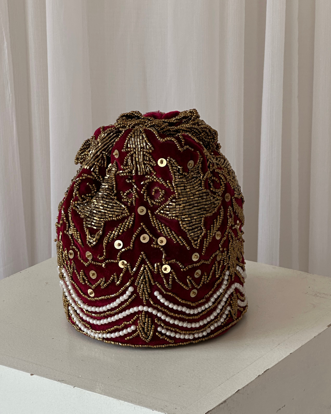 Hand Embellished Bag