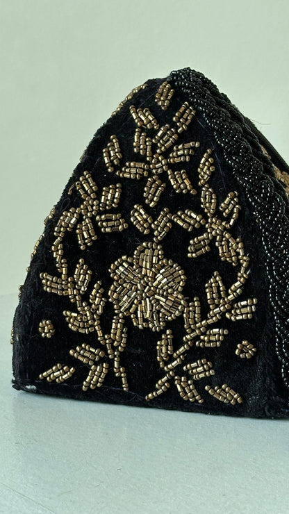 Black Pyramid Style Potli bag