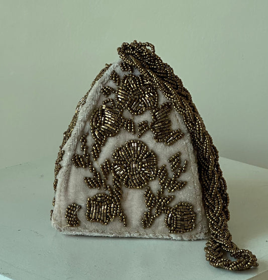 Hand embellished Potli