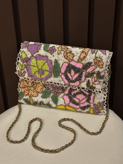 Signature Hand Embellished Clutch