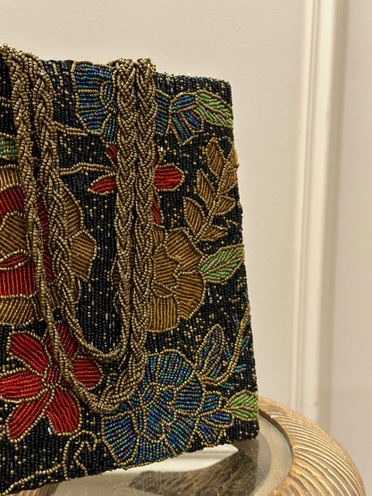 Hand embellished bag