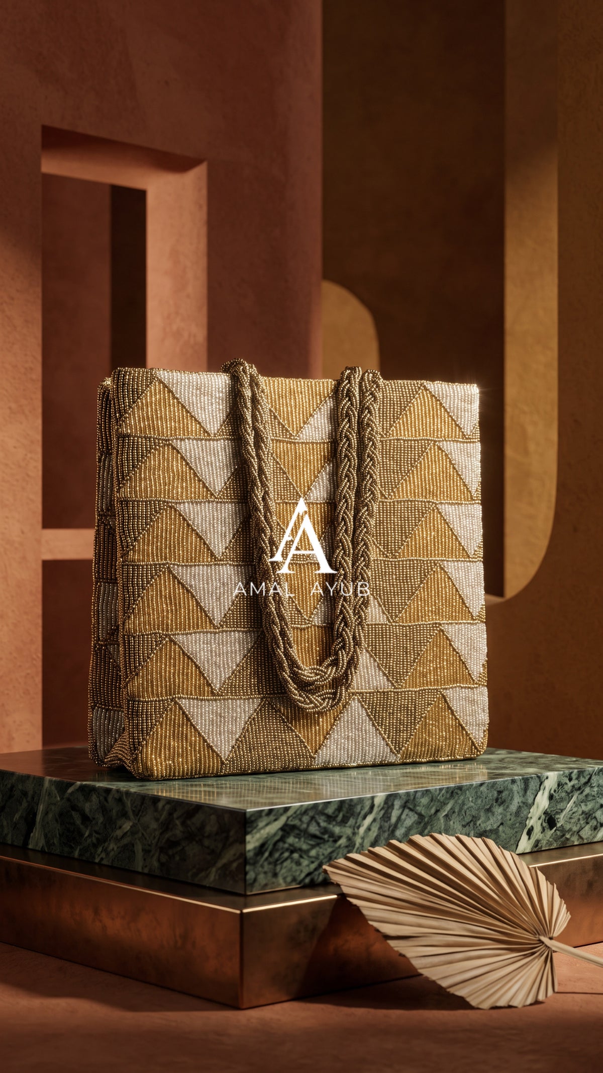Golden Wedding Handbag | Perfect for Weddings & Festive occasions