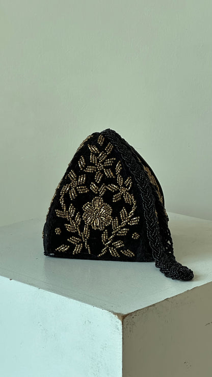 Black Pyramid Style Potli bag