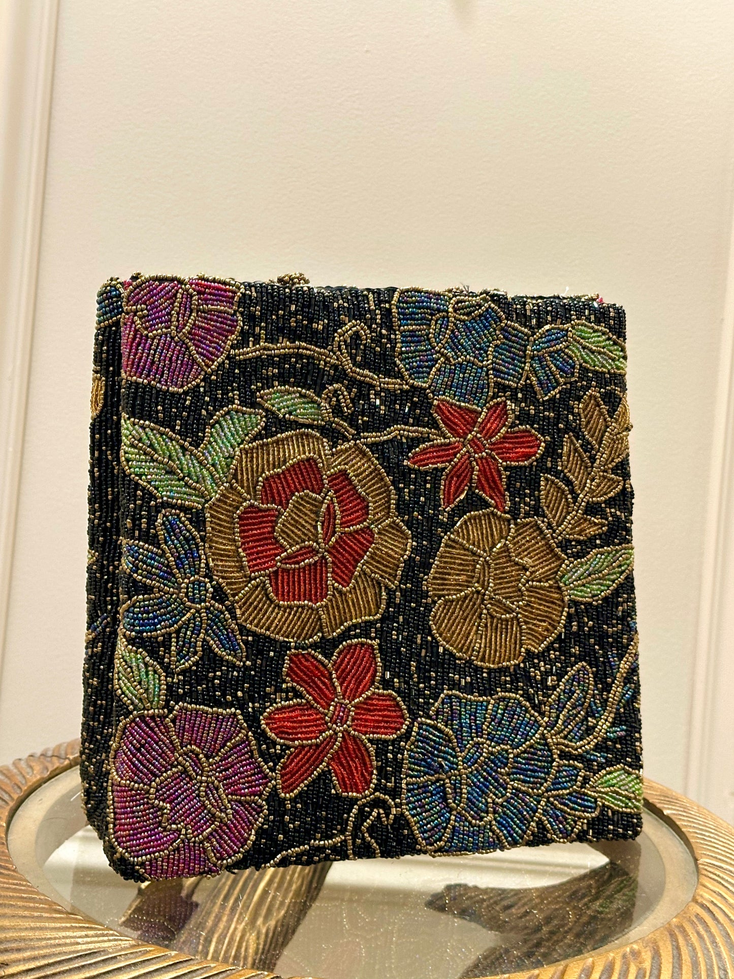 Hand embellished bag