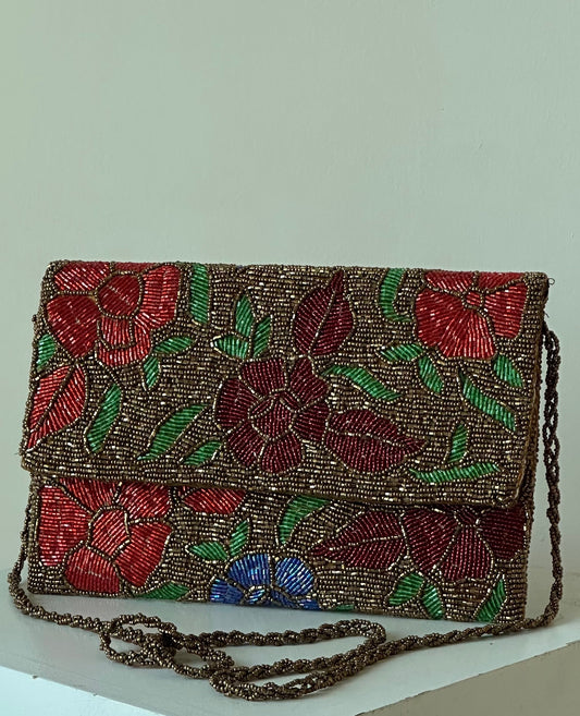 Gold Motive Clutch | Handmade