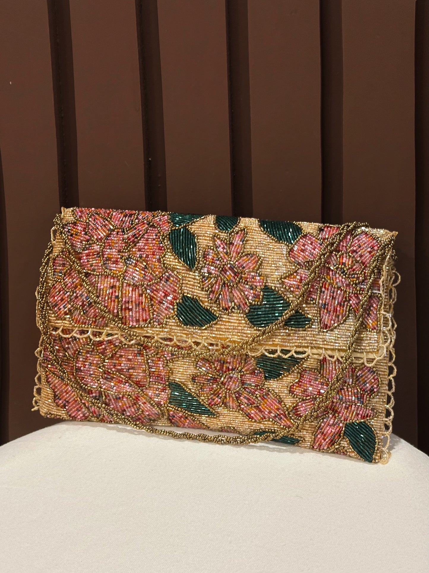 Signature Hand embellished Clutch