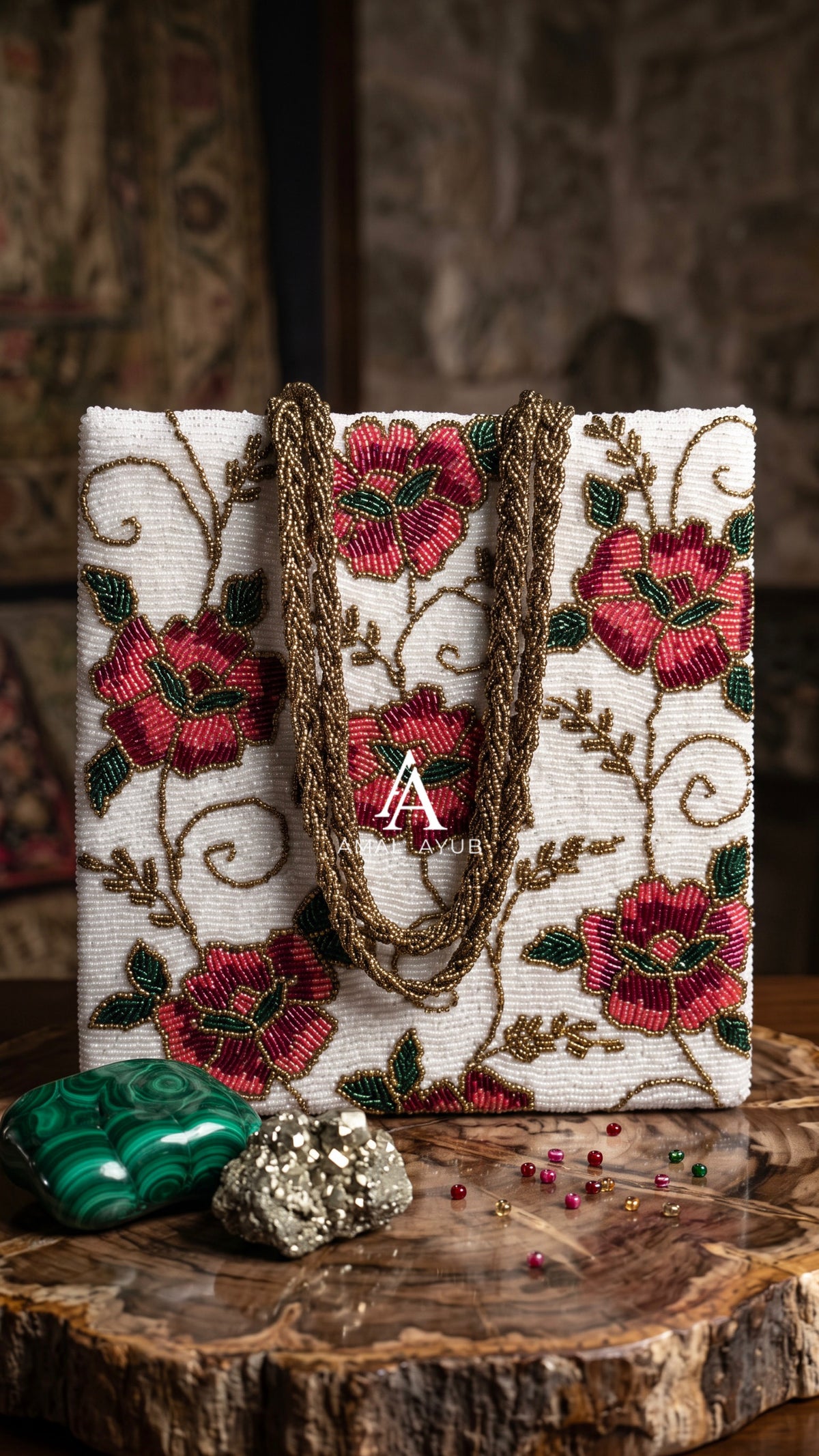 Beaded Bloom Bag | Perfect for Weddings | Parties