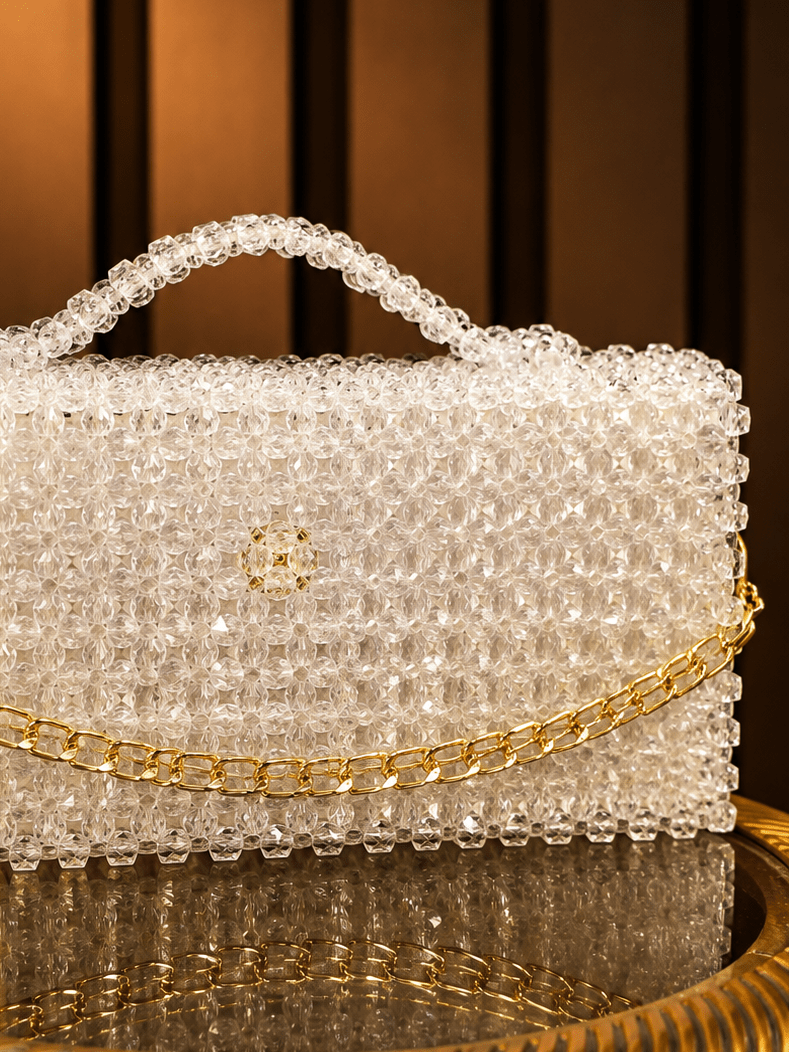 Crystal Luxe | Signature Clutch - Amal Ayub