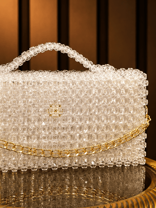 Crystal Luxe | Signature Clutch - Amal Ayub